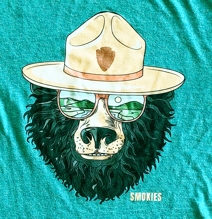 Bear Head Smokies T-Shirt The Maples' Tree 
