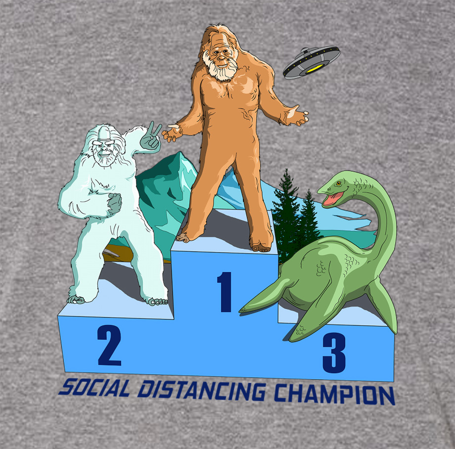 Social Distancing Champions T-Shirt The Maples' Tree 
