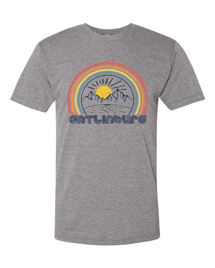 Gatlinburg Tennessee Rainbow T-Shirt The Maples' Tree 