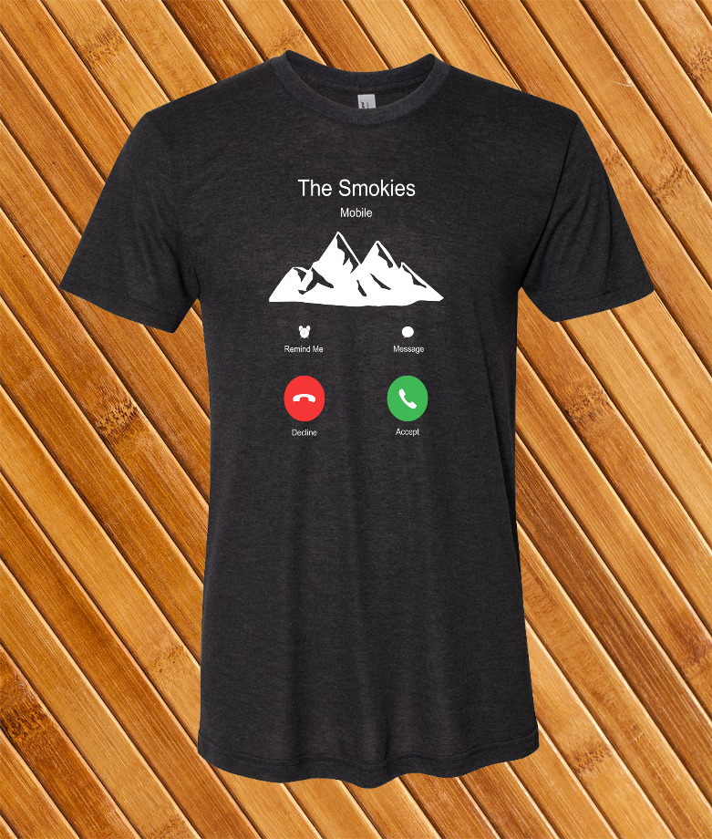 The Smokies are Calling iPhone Look National Park T-Shirt The Maples' Tree 