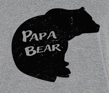 Papa Bear T-Shirt The Maples' Tree 