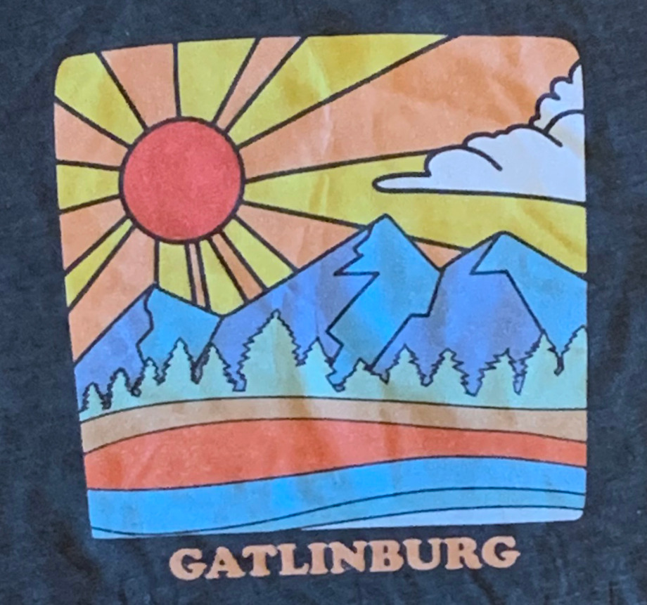 Gatlinburg Purple Mountinas T-Shirt The Maples' Tree 