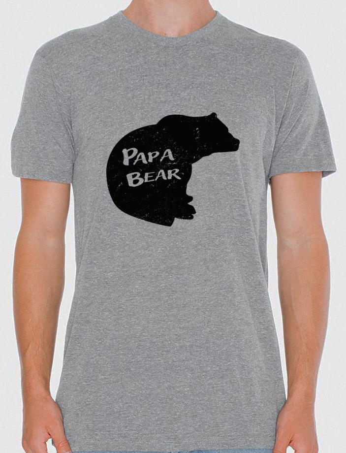 Papa Bear T-Shirt The Maples' Tree 