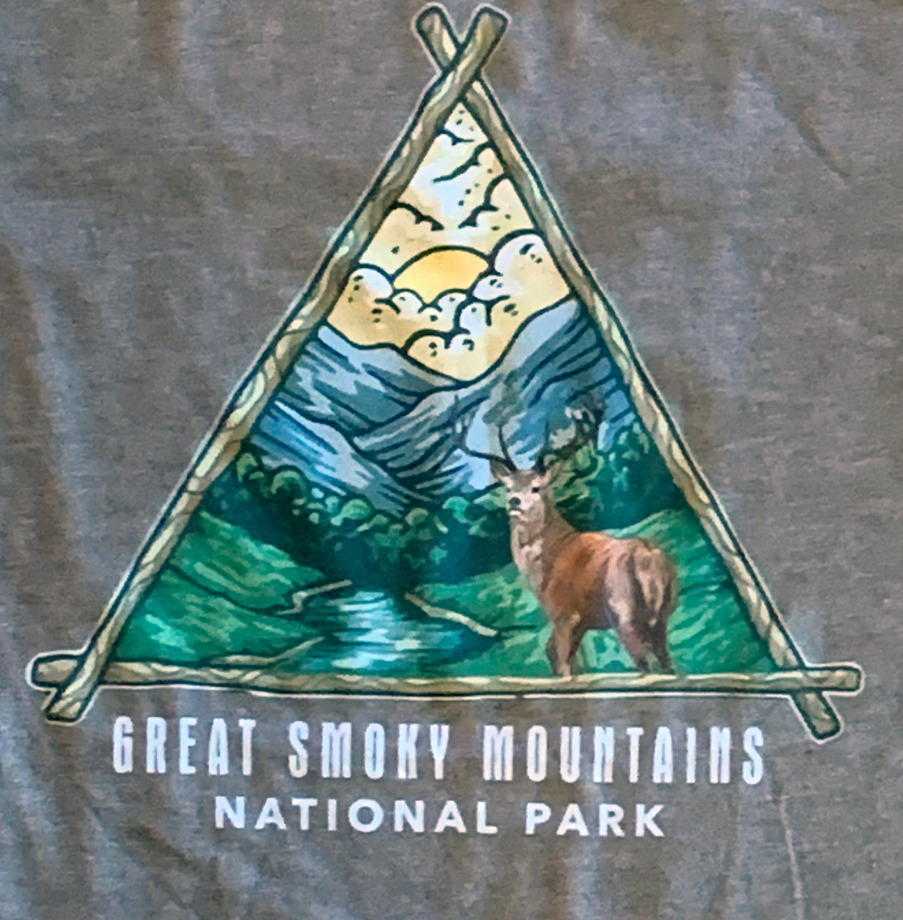 Deer Triangle Great Smoky Mountains National Park T-Shirt The Maples' Tree 