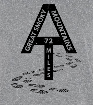 The Appilachian Trail Great Smoky Mountains T-Shirt The Maples' Tree 